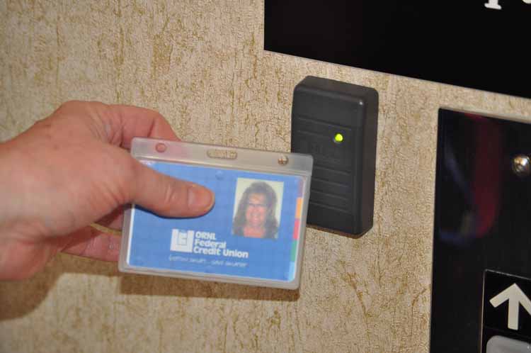 ORNL Credit Union employee badge opens doors thanks to Galaxy Control Systems